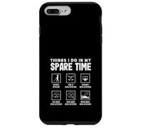 Ce Que Je Fais Pendant Mon Temps Libre en matière de détection de métaux Coque pour iPhone 7 Plus/8 Plus