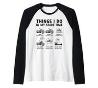 Ce Que Je Fais Pendant Mon Temps Libre en Tant Que Motard Manche Raglan