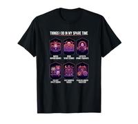 Ce Que Je Fais Pendant Mon Temps Libre Film d'horreur Scary Story T-Shirt