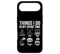 Ce Que Je Fais Pendant Mon Temps Libre Funny Railfan Trainspotting Coque pour iPhone Air