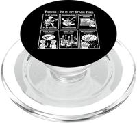 Ce Que Je Fais Pendant Mon Temps Libre : Guitariste d'un Groupe de Heavy Metal Rock PopSockets PopGrip pour MagSafe