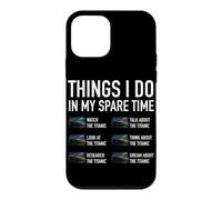 Ce Que Je Fais Pendant Mon Temps Libre : Icebearg, passionné de RMS Titanic Coque pour iPhone 12 Mini