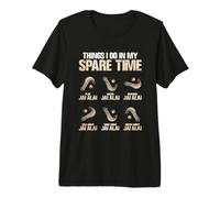 Ce Que Je Fais Pendant Mon Temps Libre Jai Alai T-Shirt Haut de Gamme