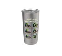 Ce que je fais pendant mon temps libre Modélisme Train Layout Builder Frog Gobelet isotherme en acier inoxydable double paroi