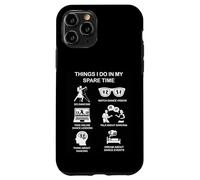 Ce Que Je Fais Pendant Mon Temps Libre Passe-Temps Amusant pour Les Amateurs de Danse Coque pour iPhone 11 Pro