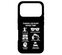 Ce Que Je Fais Pendant Mon Temps Libre Passe-Temps Amusant pour Les Amateurs de Danse Coque pour iPhone 17 Pro