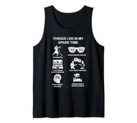 Ce Que Je Fais Pendant Mon Temps Libre Passe-Temps Amusant pour Les Amateurs de Danse Débardeur