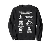 Ce Que Je Fais Pendant Mon Temps Libre Passe-Temps Amusant pour Les Amateurs de Danse Sweatshirt