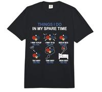 Ce Que Je Fais Pendant Mon Temps Libre : passionné de ping-Pong, drôle Comfort Colors Adult Heavyweight T-Shirt