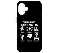 Ce Que Je Fais Pendant Mon Temps Libre : passionné de Taekwondo, Taekwondo Coque pour iPhone 16