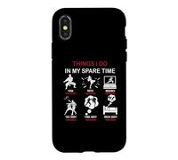 Ce Que Je Fais Pendant Mon Temps Libre : passionné de Taekwondo, Taekwondo Coque pour iPhone X/XS