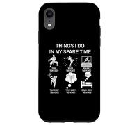 Ce Que Je Fais Pendant Mon Temps Libre : passionné de Taekwondo, Taekwondo Coque pour iPhone XR