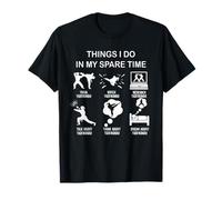 Ce Que Je Fais Pendant Mon Temps Libre : passionné de Taekwondo, Taekwondo T-Shirt