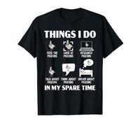 Ce Que Je Fais Pendant Mon Temps Libre Pigeon Bird Whisperer Stay Coo T-Shirt Graphique avec Valeur