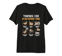 Ce Que Je Fais Pendant Mon Temps Libre pour Les Amoureux des Oiseaux et des cailles T-Shirt Haut de Gamme
