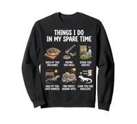 Ce Que Je Fais Pendant Mon Temps Libre Tegu Sweatshirt