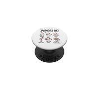 Ce Que Je Fais Pendant Mon Temps Libre : Tricoter Acheter du Fil Research Knit PopSockets PopGrip Adhésif