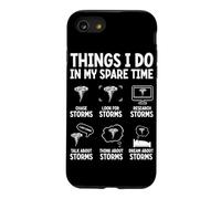 Ce Que Je Fais Pendant Mon Temps Libre : Une tempête, Une tornade Coque pour iPhone SE (2020) / 7/8