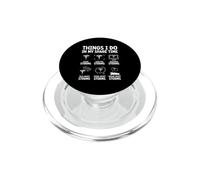 Ce Que Je Fais Pendant Mon Temps Libre : Une tempête, Une tornade PopSockets PopGrip pour MagSafe