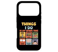 Ce Que Je Fais Pendant Mon Temps Libre, Uniquement Jouer aux échecs, Parler, rêver Coque pour iPhone 17 Pro