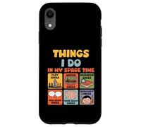 Ce Que Je Fais Pendant Mon Temps Libre, Uniquement Jouer aux échecs, Parler, rêver Coque pour iPhone XR