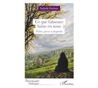 Ce que l’absence laisse en nous: Poèmes, proses et fragments