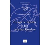 Ce Que Le Nazisme A Fait À La Psychanalyse