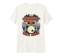 Ce Que Les batteurs pensent du rétro T-Shirt Haut de Gamme