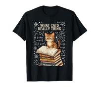Ce Que Les Chats pensent Vraiment en Physique T-Shirt