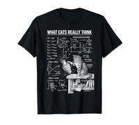Ce Que Les Chats pensent Vraiment en Physique T-Shirt