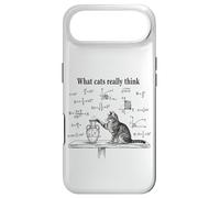 Ce Que Les Chats pensent Vraiment : Funny Physics Science Nerdy Cat Meme Coque pour iPhone Air