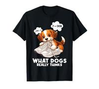 Ce Que Les Chiens pensent Vraiment, Shoe Chew Dog Lover T-Shirt