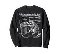 Ce Que Les ratons laveurs pensent Vraiment Physique Math Science Sweatshirt