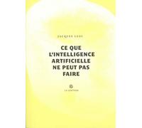 Ce que l'intelligence artificielle ne peut pas faire