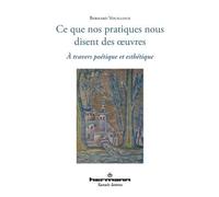 Bernard Vouilloux – Ce que nos pratiques nous disent des oeuvres – Broché