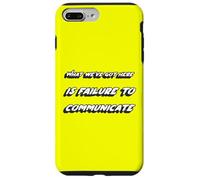 Ce Que Nous Avons Ici, C'est l'échec de la Communication | Devis Coque pour iPhone 7 Plus/8 Plus