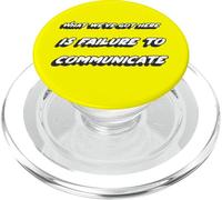Ce Que Nous Avons Ici, C'est l'échec de la Communication | Devis PopSockets PopGrip pour MagSafe