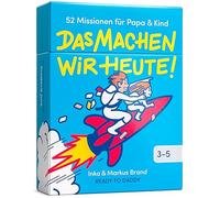 CE QUE NOUS FAISONS AUJOURD'HUI ! : 52 missions pour papa et enfant (enfants de 3 à 5 ans)