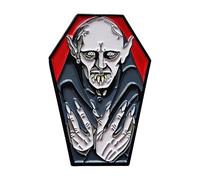 Ce que nous faisons dans les ombres Broche en émail Revers Chat Noir, Normale, Métal non précieux