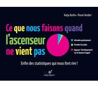 Ce que nous faisons quand l'ascenseur ne vient pas (RV) Enfin des statistiques qui nous font rire! - Katje Berlin - Astrid Franchet Editions - broché - Anthologie