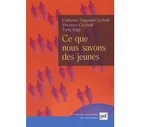Ce que nous savons des jeunes - Vincenzo Cicchelli - Puf - broché - Etude