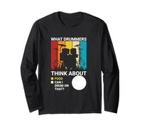 Ce Que pensent Les batteurs Manche Longue