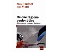 Ce que regions veulent dire