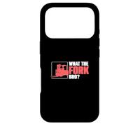 Ce Que The Fork Bro Logistics Operators Warehouseman Coque pour iPhone 17 Pro