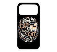 Ce Que Veut Le Chat Le Chat se Fait gâter Coque pour iPhone 17 Pro Max