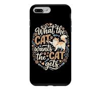 Ce Que Veut Le Chat Le Chat se Fait gâter Coque pour iPhone 7 Plus/8 Plus