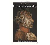 Ce que voir veut dire