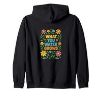 Ce que vous arrosez pousse Illustration Jardiniers Sweat à Capuche