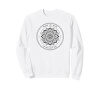Ce Que Vous Cherchez Vous Cherche (Graphique de Mandala Spirituel) Sweatshirt