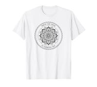Ce Que Vous Cherchez Vous Cherche (Graphique de Mandala Spirituel) T-Shirt